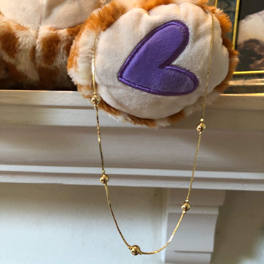 Gold Balls Necklace